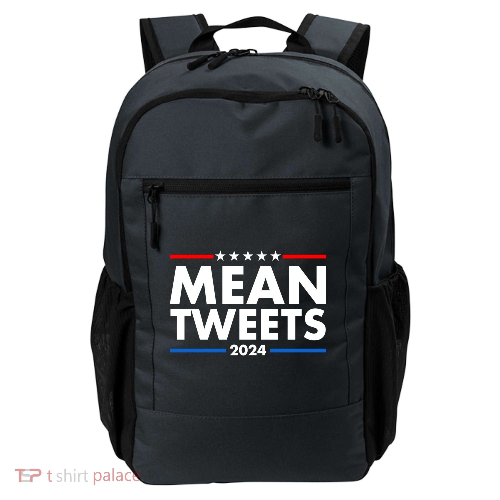 Mean Tweets Trump Election 2024 Backpack