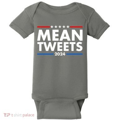 Mean Tweets Trump Election 2024 Baby Bodysuit