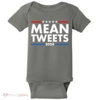 Mean Tweets Trump Election 2024 Baby Bodysuit thumb 0