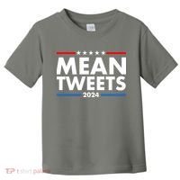Mean Tweets Trump Election 2024 Toddler T-Shirt thumb 0