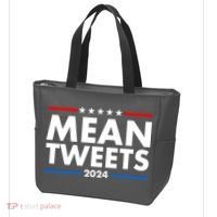 Mean Tweets Trump Election 2024 Tote Bag thumb 3