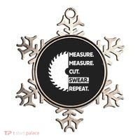 Measure Measure Cut Swear Ornament thumb 0