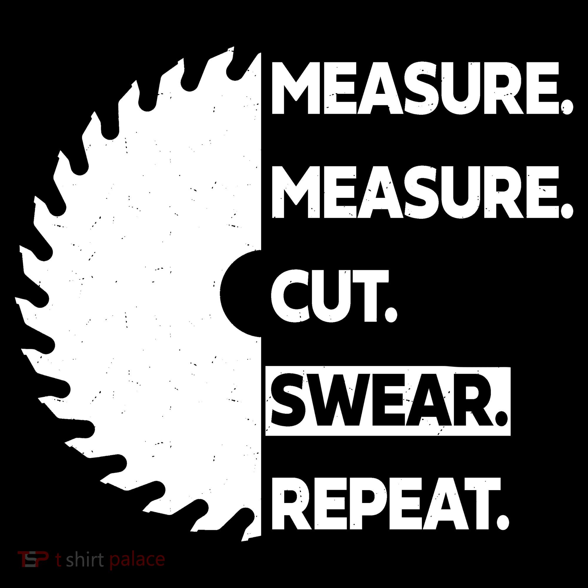 Measure Measure Cut Swear Ornament