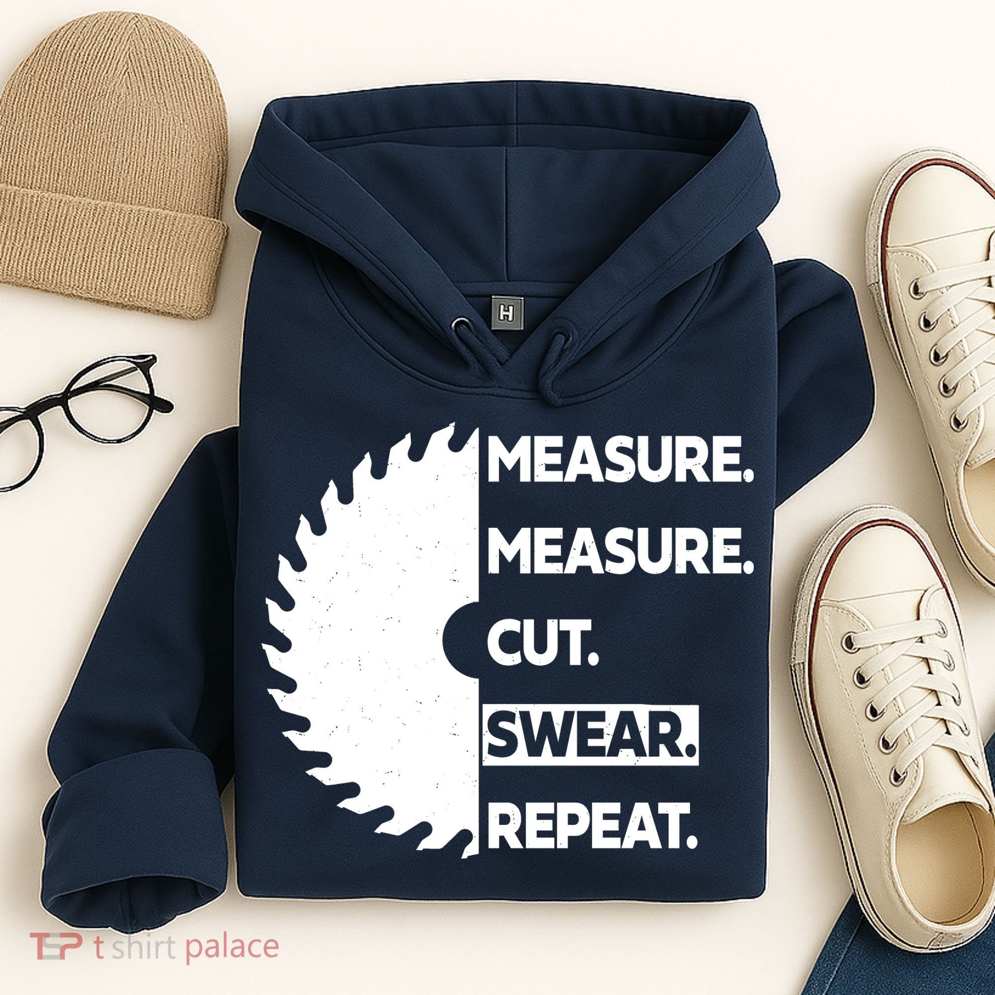 Measure Measure Cut Swear Hoodie