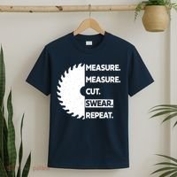 Measure Measure Cut Swear T-Shirt thumb 2