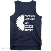 Measure Measure Cut Swear Tank Top thumb 0