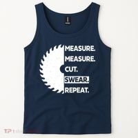 Measure Measure Cut Swear Tank Top thumb 2