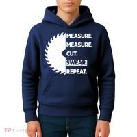 Measure Measure Cut Swear Kids Hoodie thumb 4