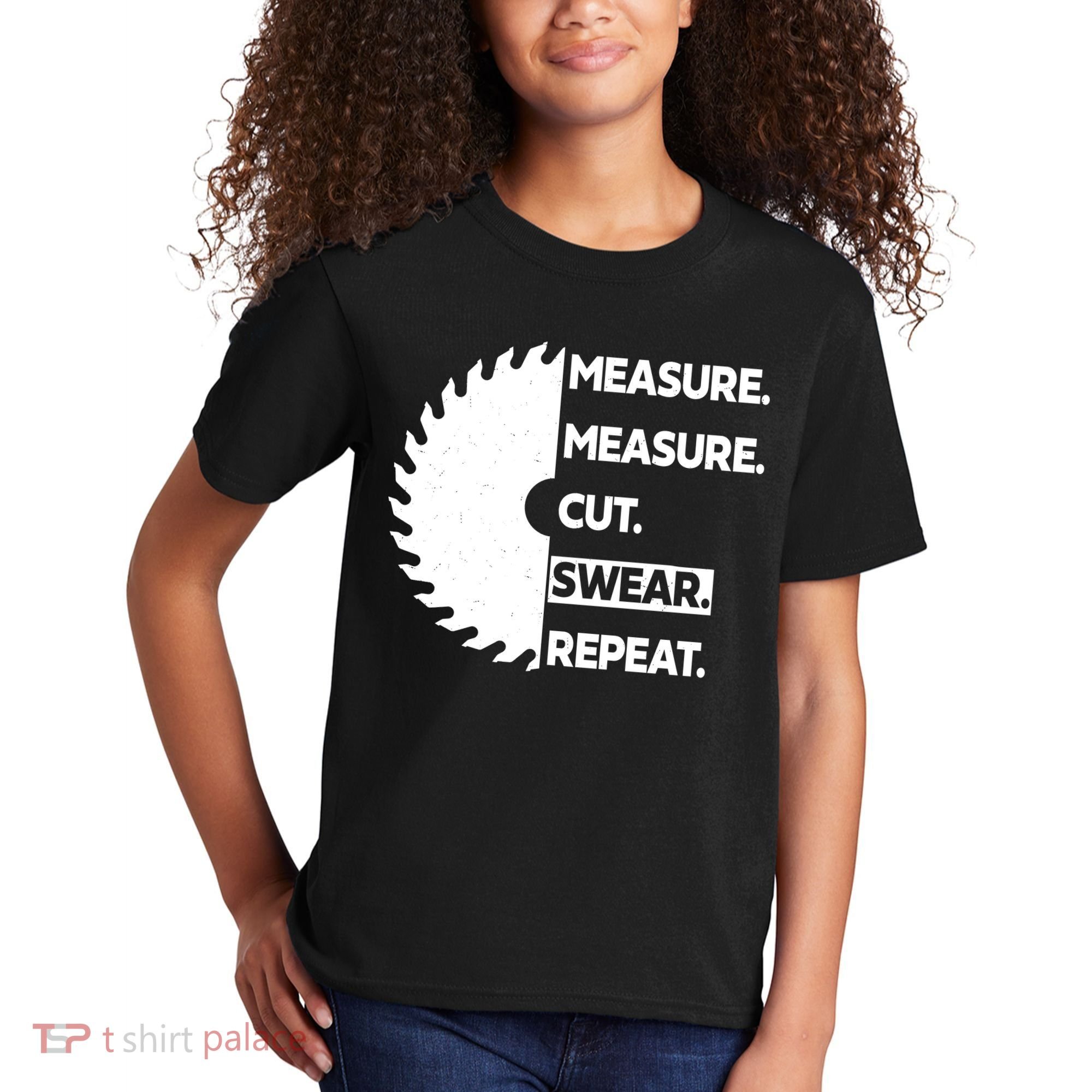 Measure Measure Cut Swear Kids T-Shirt