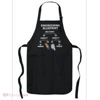 My Engineering Blueprint Funny Engineer TShirt Apron thumb 0