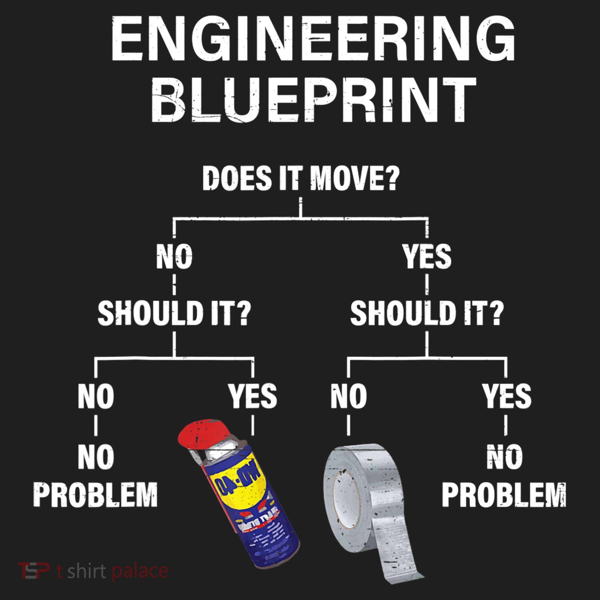 My Engineering Blueprint Funny Engineer TShirt Golf Towel