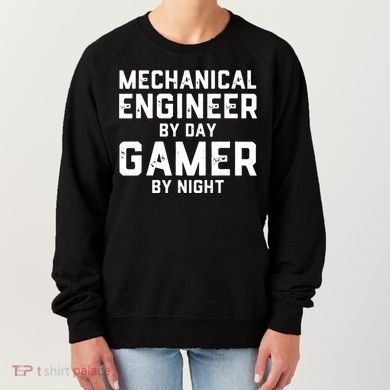 Mechanical Engineer By Day Gamer By Night Meme For Engineers Women's Sweatshirt
