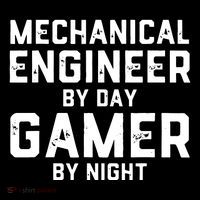 Mechanical Engineer By Day Gamer By Night Meme For Engineers Women's Hoodie thumb 2