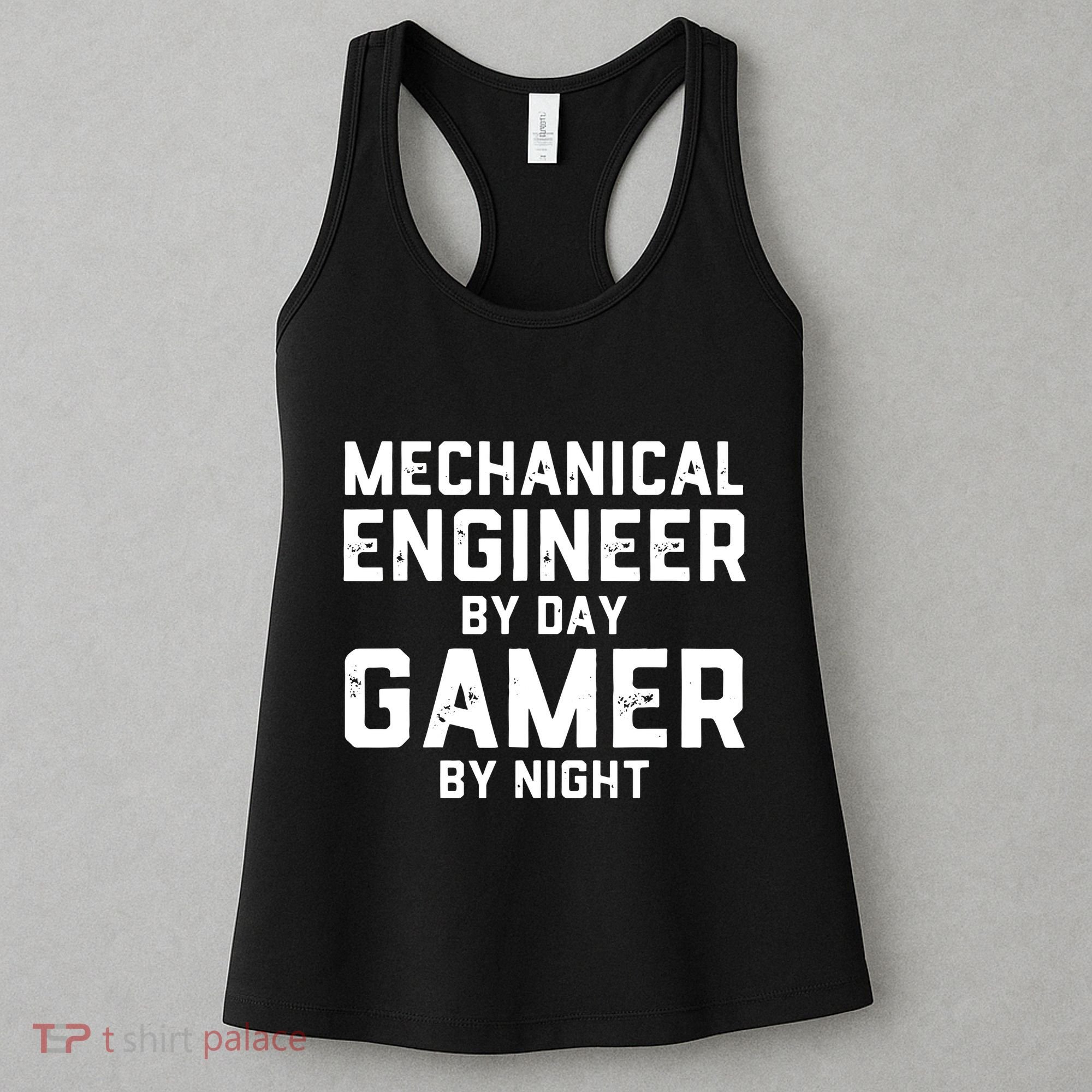 Mechanical Engineer By Day Gamer By Night Meme For Engineers Women's Tank Top