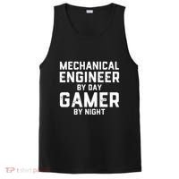 Mechanical Engineer By Day Gamer By Night Meme For Engineers PosiCharge Competitor Tank thumb 0