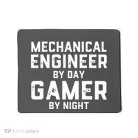 Mechanical Engineer By Day Gamer By Night Meme For Engineers Mousepad thumb 0
