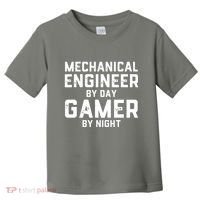Mechanical Engineer By Day Gamer By Night Meme For Engineers Toddler T-Shirt thumb 0