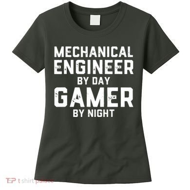 Mechanical Engineer By Day Gamer By Night Meme For Engineers Women's T-Shirt