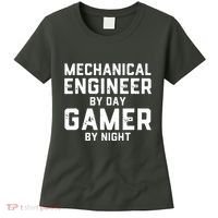 Mechanical Engineer By Day Gamer By Night Meme For Engineers Women's T-Shirt thumb 0