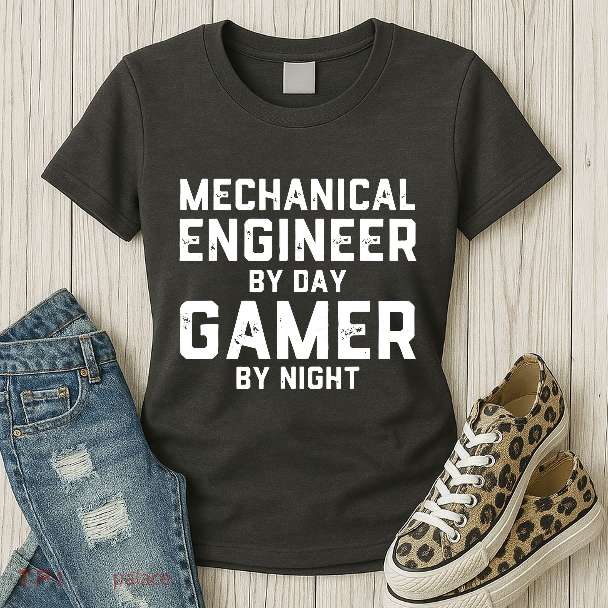 Mechanical Engineer By Day Gamer By Night Meme For Engineers Women's T-Shirt