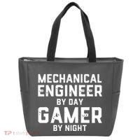 Mechanical Engineer By Day Gamer By Night Meme For Engineers Tote Bag thumb 0