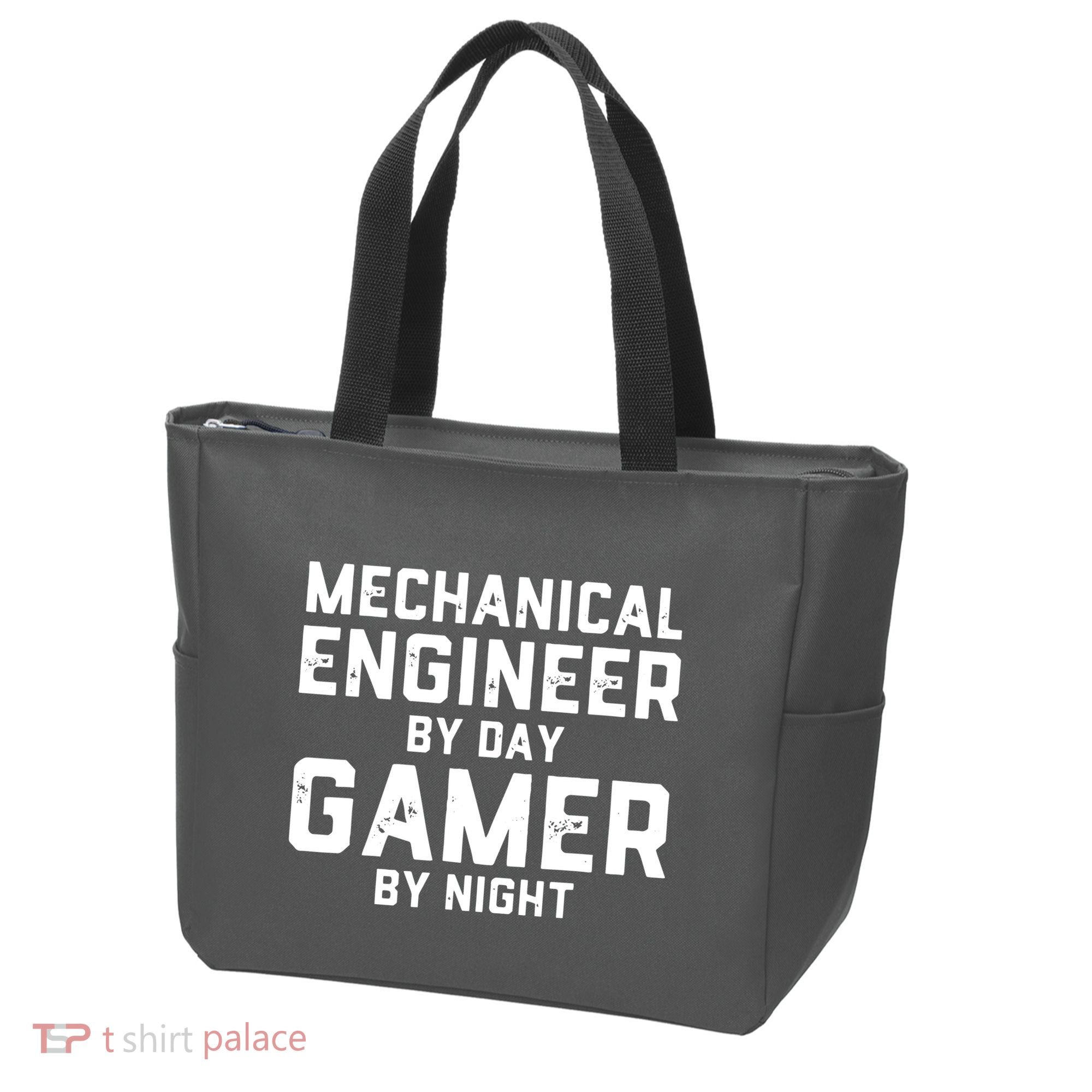 Mechanical Engineer By Day Gamer By Night Meme For Engineers Tote Bag