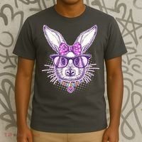 Miss Easter Bunny Matching Family Couple T-Shirt thumb 3
