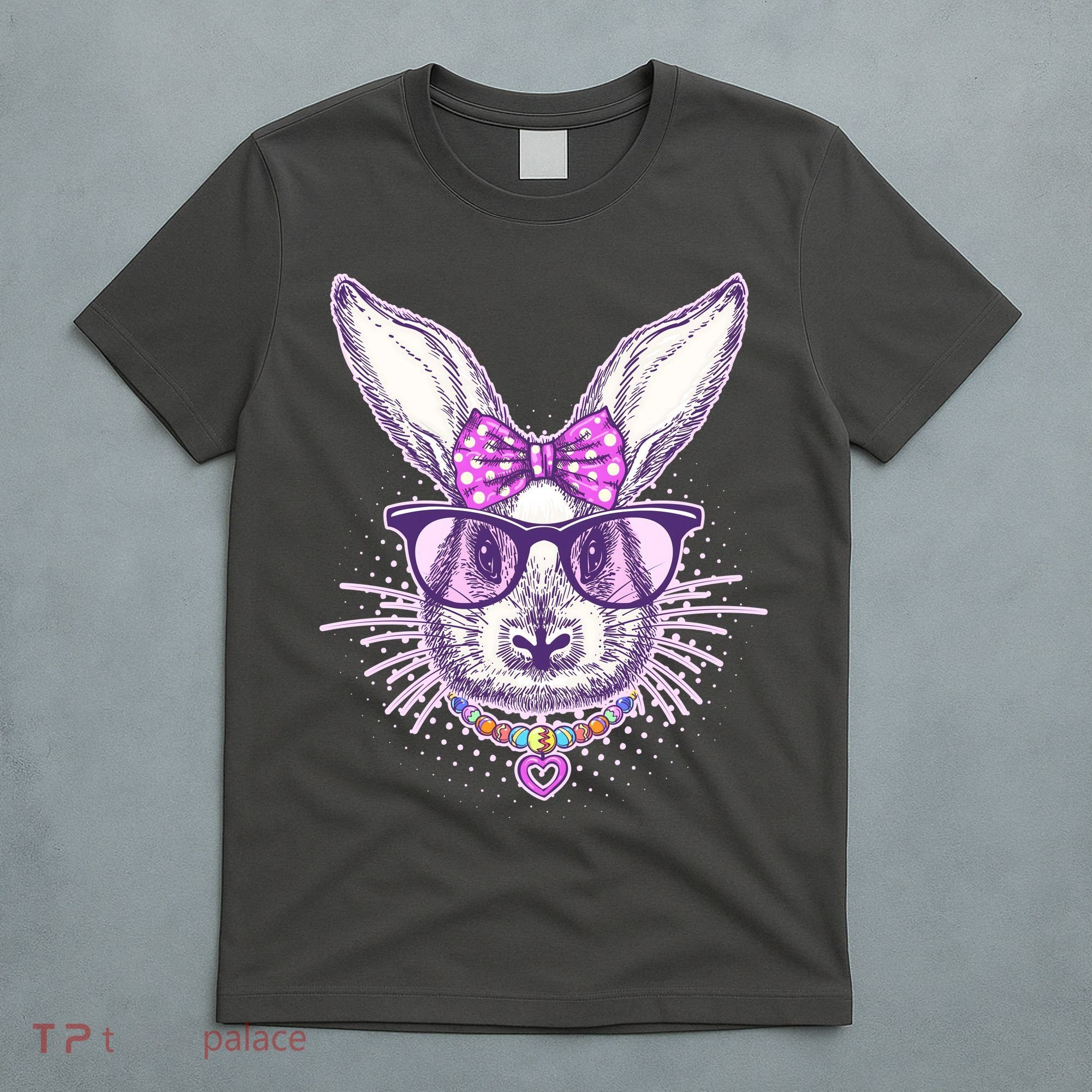 Miss Easter Bunny Matching Family Couple T-Shirt