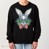 Mister Easter Bunny Matching Family Couple Women's Sweatshirt thumb 0