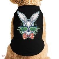 Mister Easter Bunny Matching Family Couple Doggie Tank thumb 0