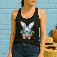 Mister Easter Bunny Matching Family Couple Women's Tank Top thumb 2