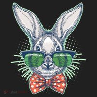 Mister Easter Bunny Matching Family Couple Golf Towel thumb 3