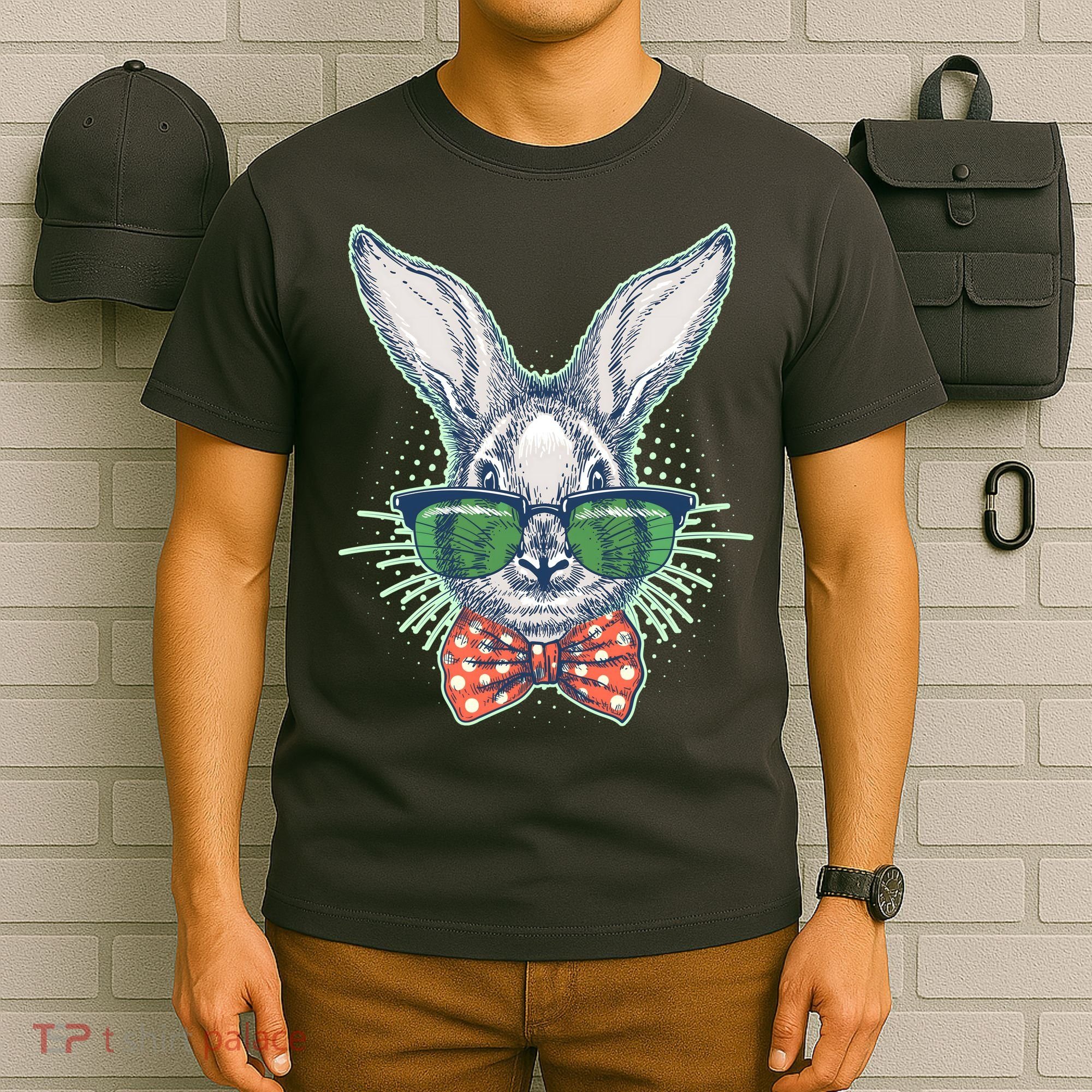 Mister Easter Bunny Matching Family Couple T-Shirt