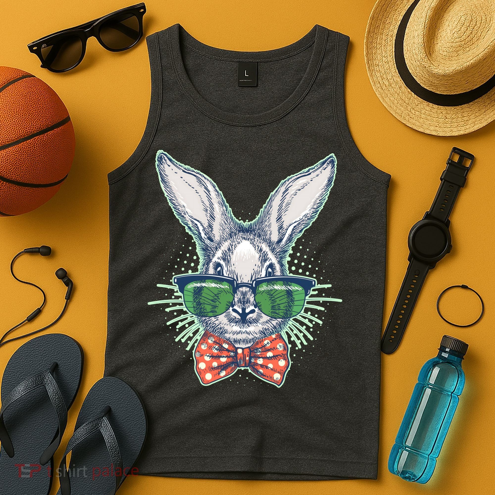 Mister Easter Bunny Matching Family Couple Tank Top