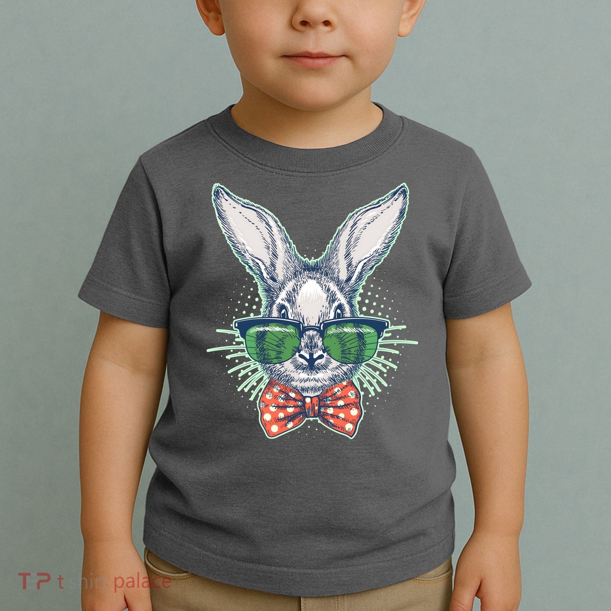 Mister Easter Bunny Matching Family Couple Toddler T-Shirt