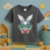 Mister Easter Bunny Matching Family Couple Toddler T-Shirt thumb 3