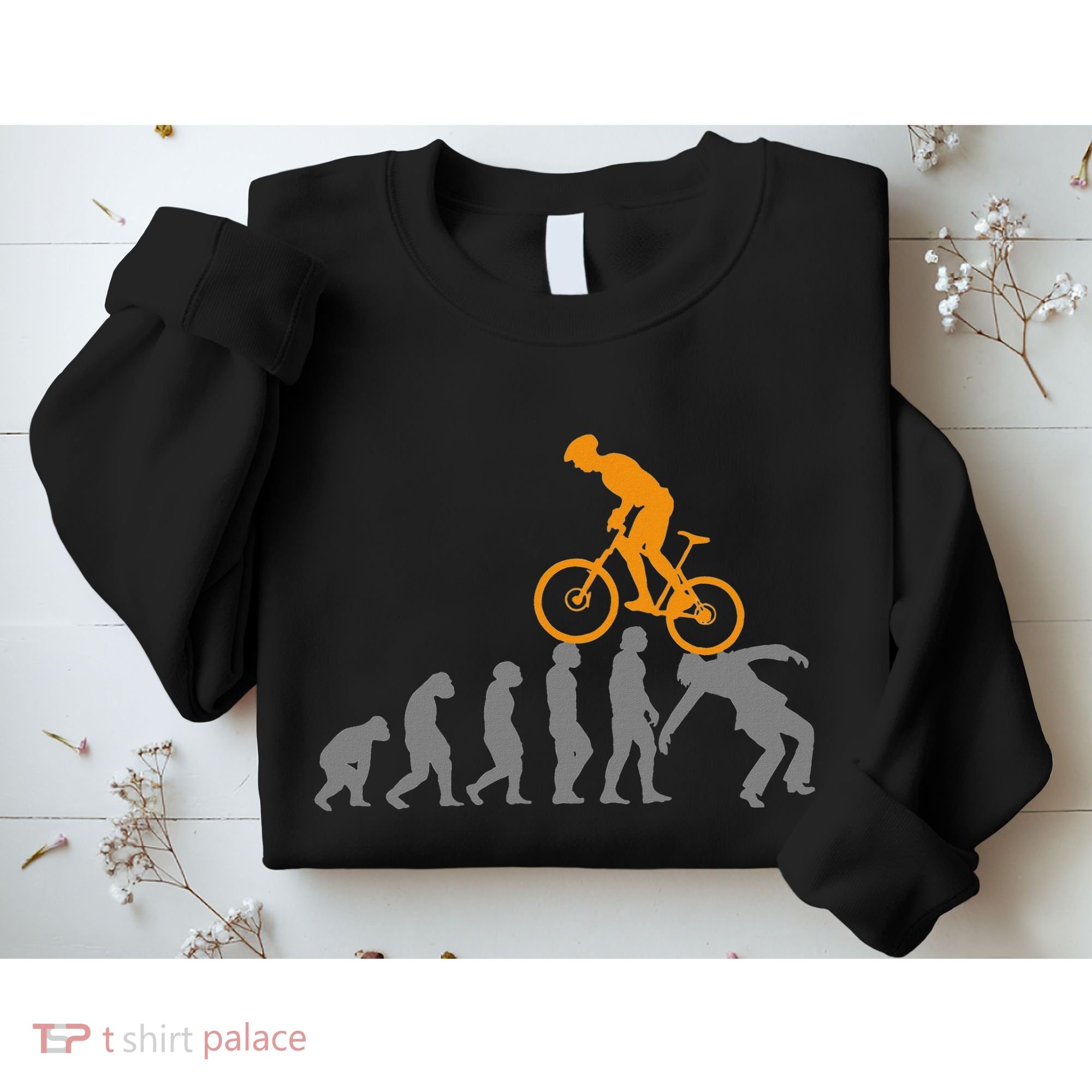 Mtb Evolution Bike Mountain Accessories Bicycle Sweatshirt