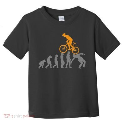 Mtb Evolution Bike Mountain Accessories Bicycle Toddler T-Shirt
