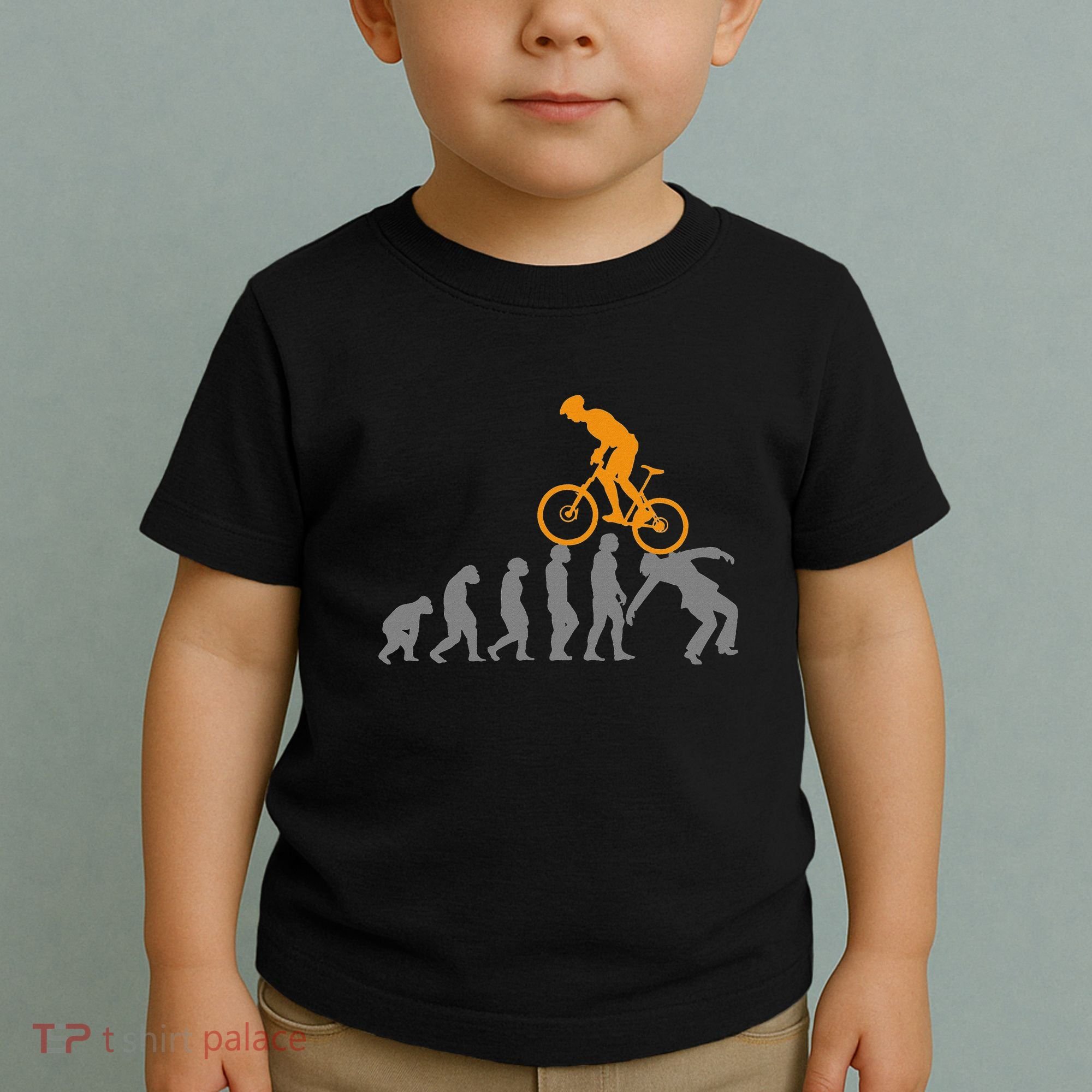 Mtb Evolution Bike Mountain Accessories Bicycle Toddler T-Shirt
