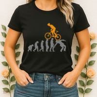 Mtb Evolution Bike Mountain Accessories Bicycle Women's T-Shirt thumb 2