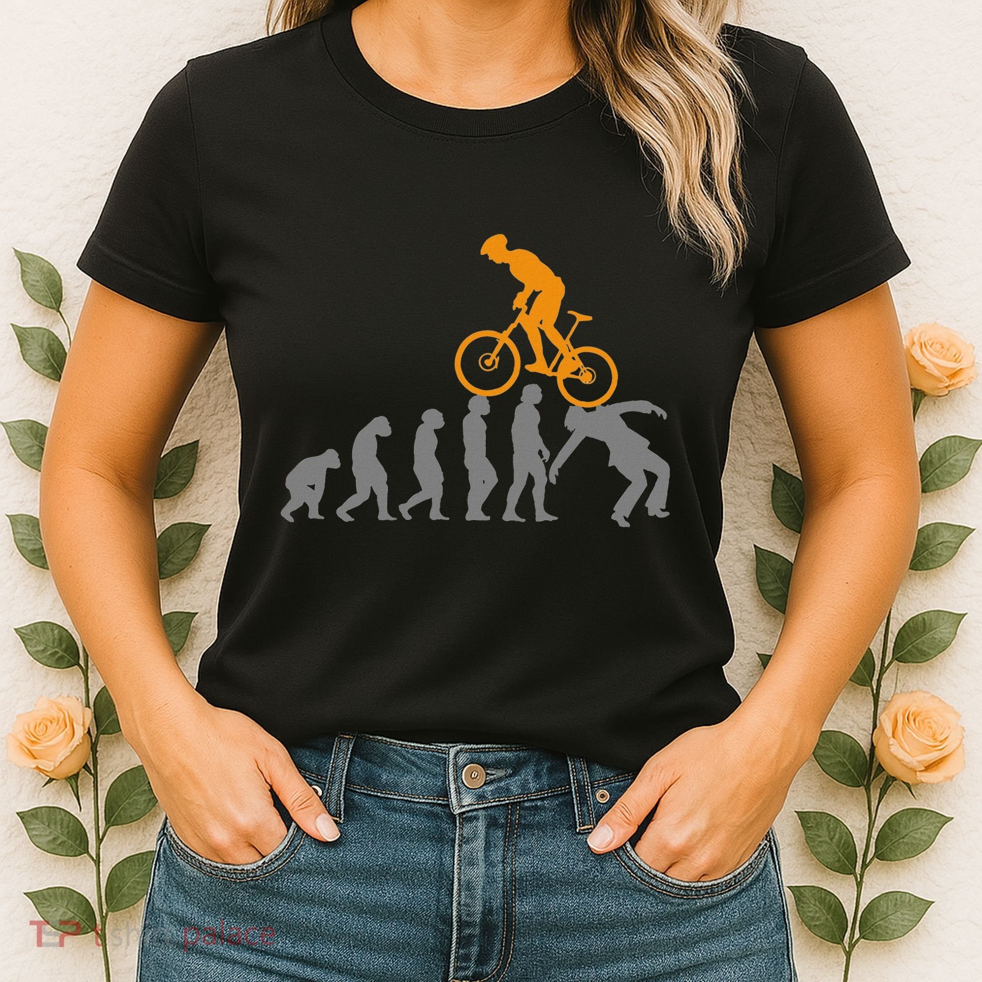 Mtb Evolution Bike Mountain Accessories Bicycle Women's T-Shirt