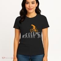 Mtb Evolution Bike Mountain Accessories Bicycle Women's T-Shirt thumb 4