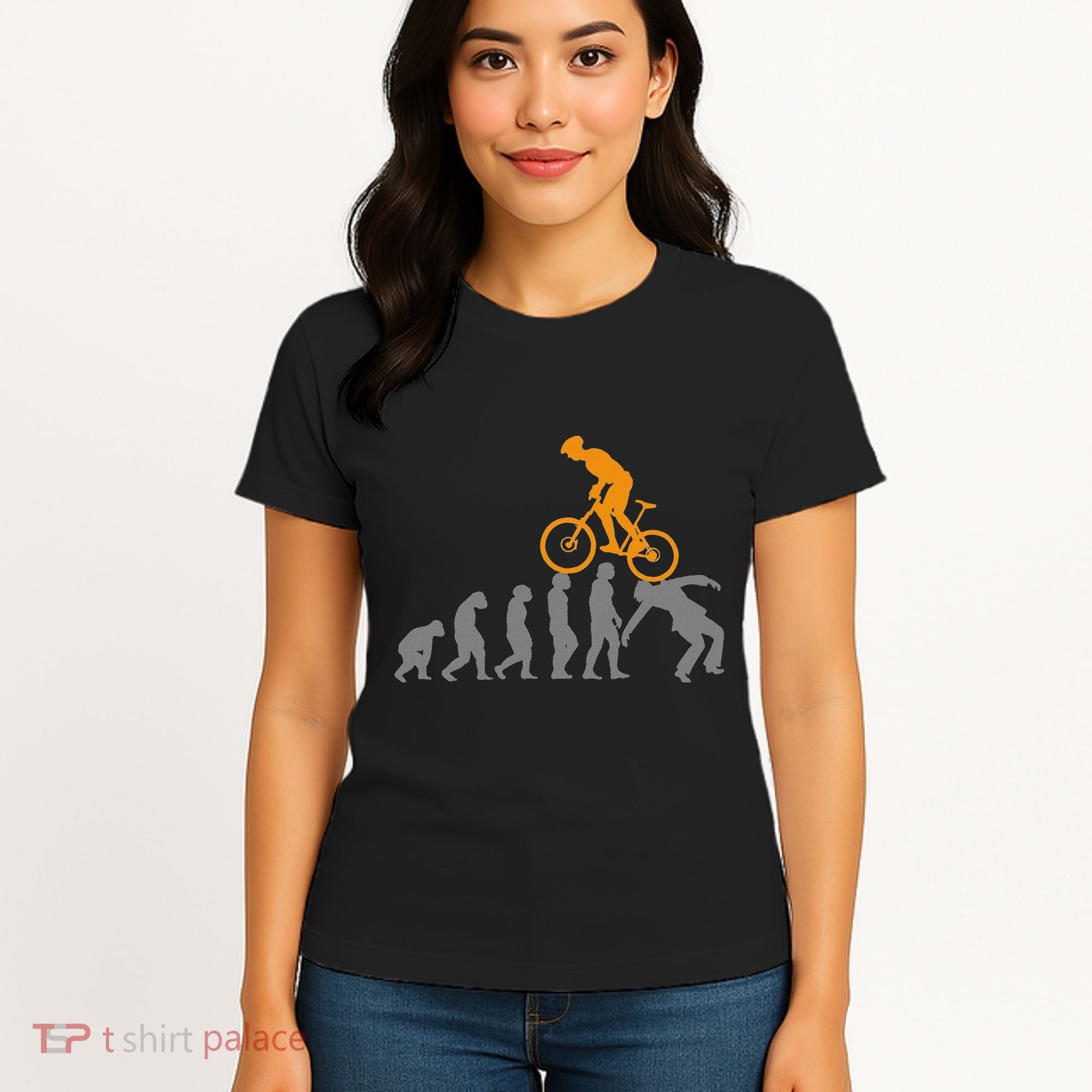 Mtb Evolution Bike Mountain Accessories Bicycle Women's T-Shirt
