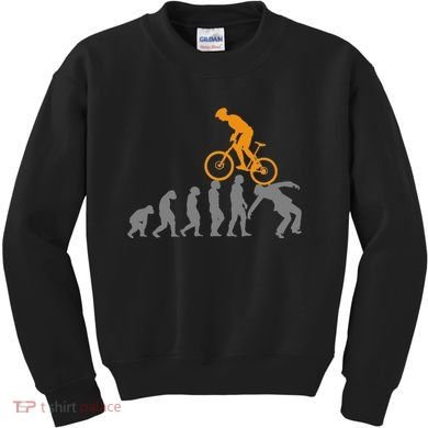 Mtb Evolution Bike Mountain Accessories Bicycle Kids Sweatshirt