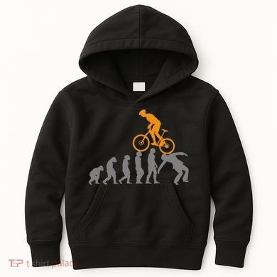 Mtb Evolution Bike Mountain Accessories Bicycle Kids Hoodie