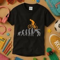 Mtb Evolution Bike Mountain Accessories Bicycle Kids T-Shirt thumb 3