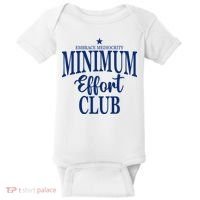 Medium Effort Club Embrace Mediocrity Baby Bodysuit thumb 0