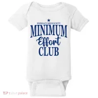 Medium Effort Club Embrace Mediocrity Baby Bodysuit thumb 0