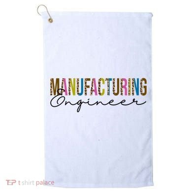 Manufacturing Engineer Cute Gift Golf Towel