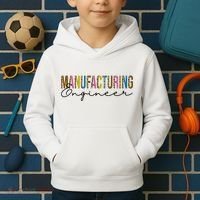 Manufacturing Engineer Cute Gift Kids Hoodie thumb 2